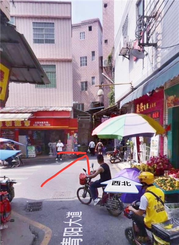 广州市番禺区塘步西村扫街 1